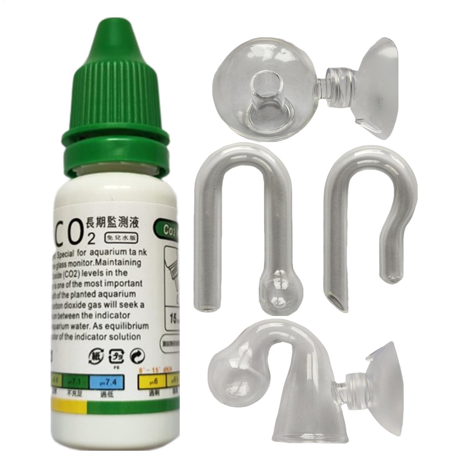 Planted Aquarium Supplies - Aquarium CO2 Indicator Solution Monitor Fish