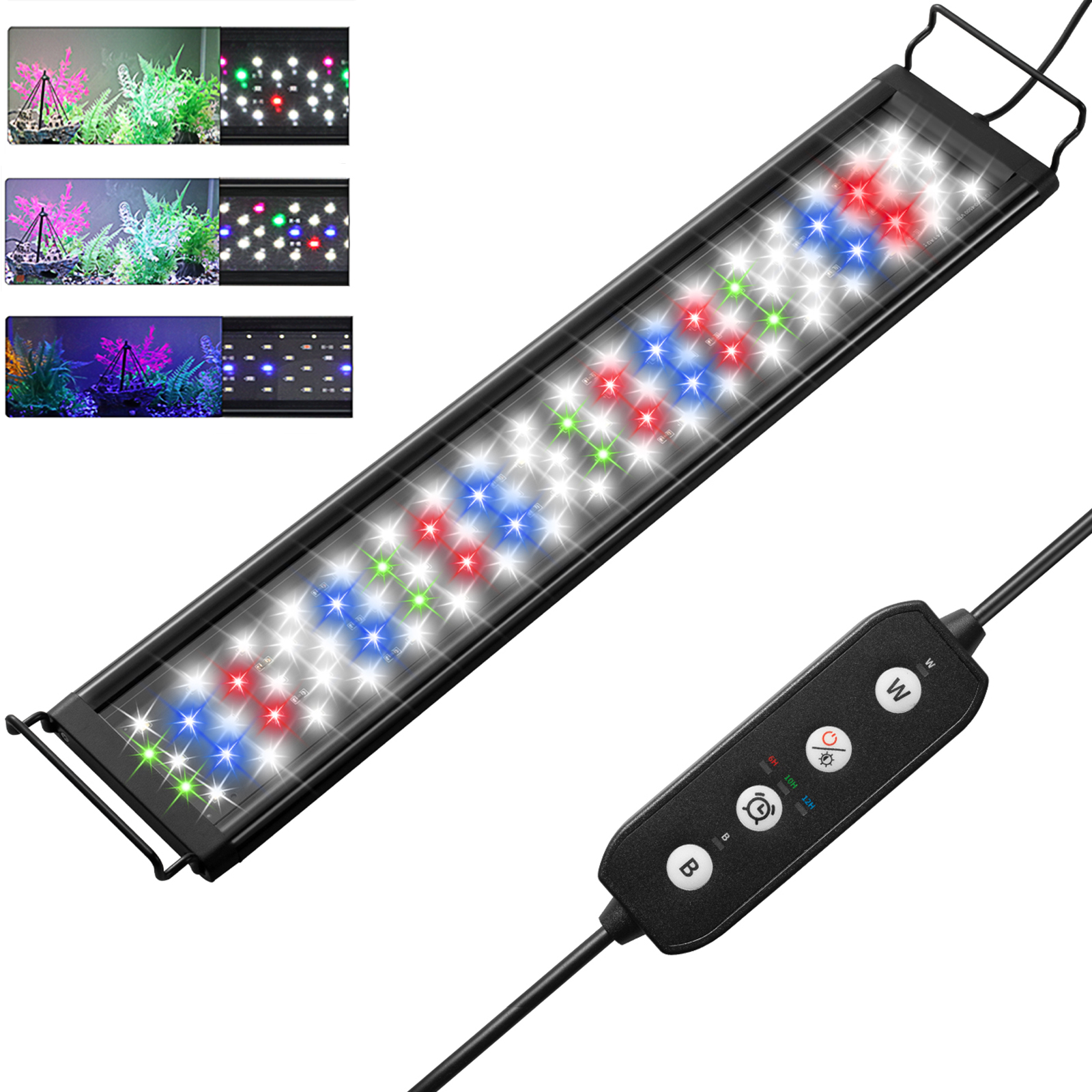Aquarium Plant Display - 30-60CM Inch Aquarium Dimmable Iighting LED
