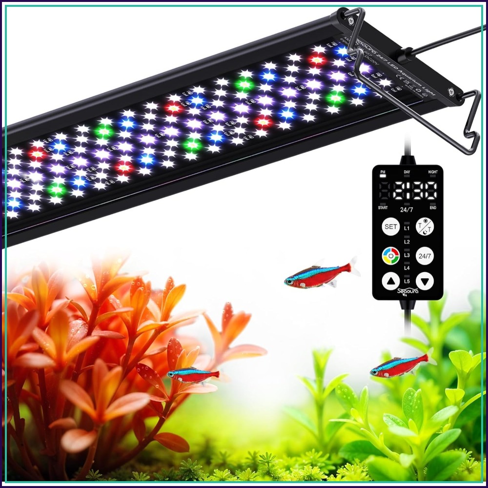 Planted Aquarium Cycling - Plant Growth Aquarium Light, 24/7 Custom