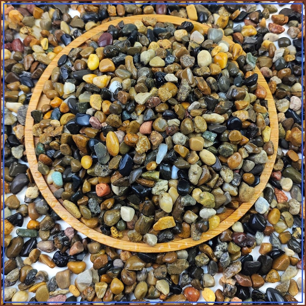 Aquarium Plant Gravel - 5 lbs Pea Gravel for Fish