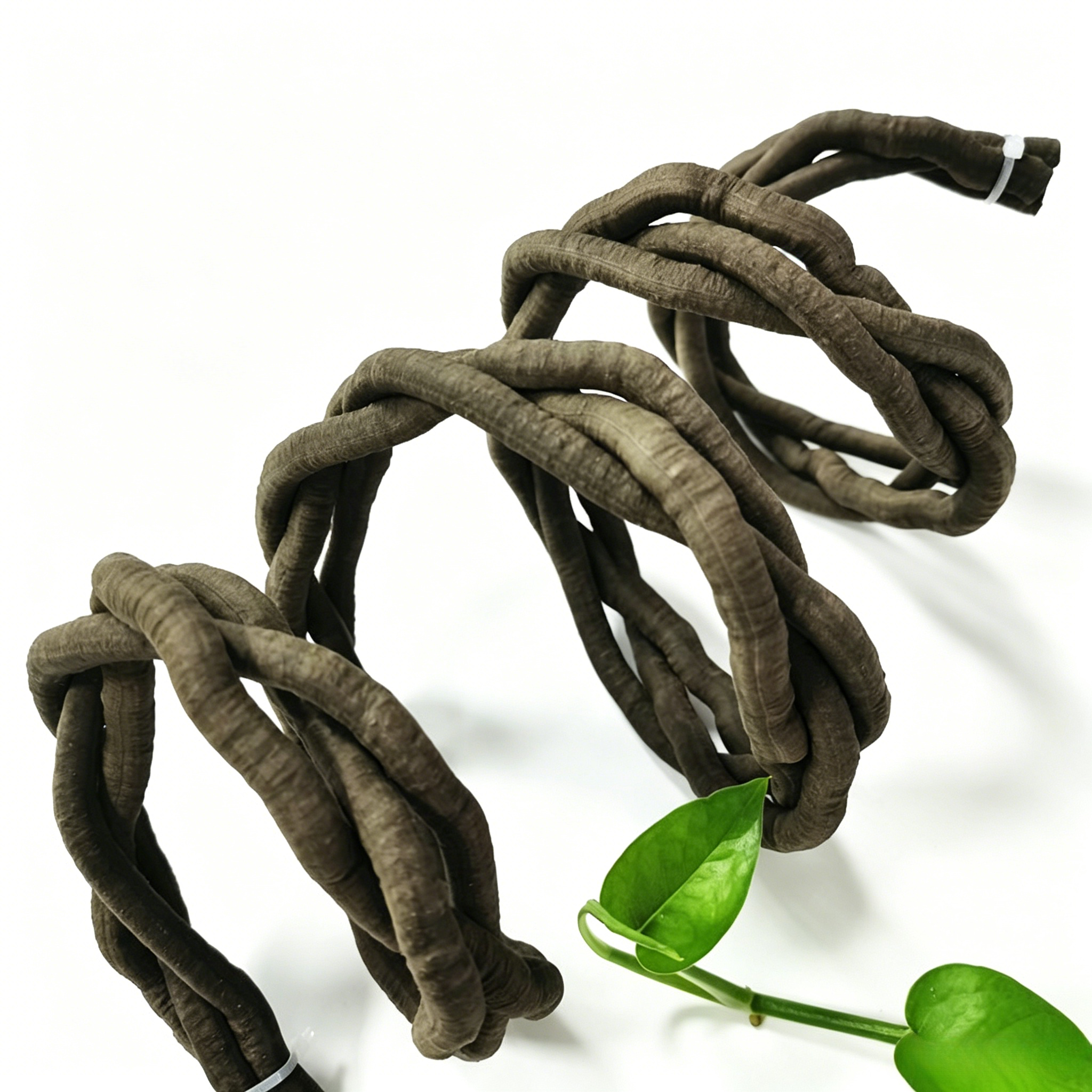 Aquarium Plant Display - 100cm Artificial Vine Plant Climbing Pet