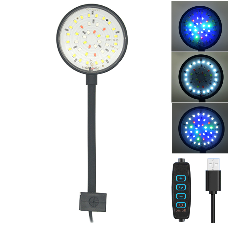 USB Aquarium LED Lamp Fish Tan - Aquarium Plant Display 리뷰 및 가격