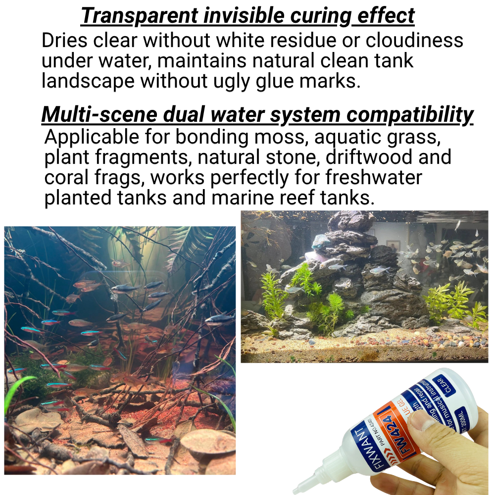 High Viscosity Thick Aquarium  - Aquarium Plant Glue Gel 리뷰 및 가격