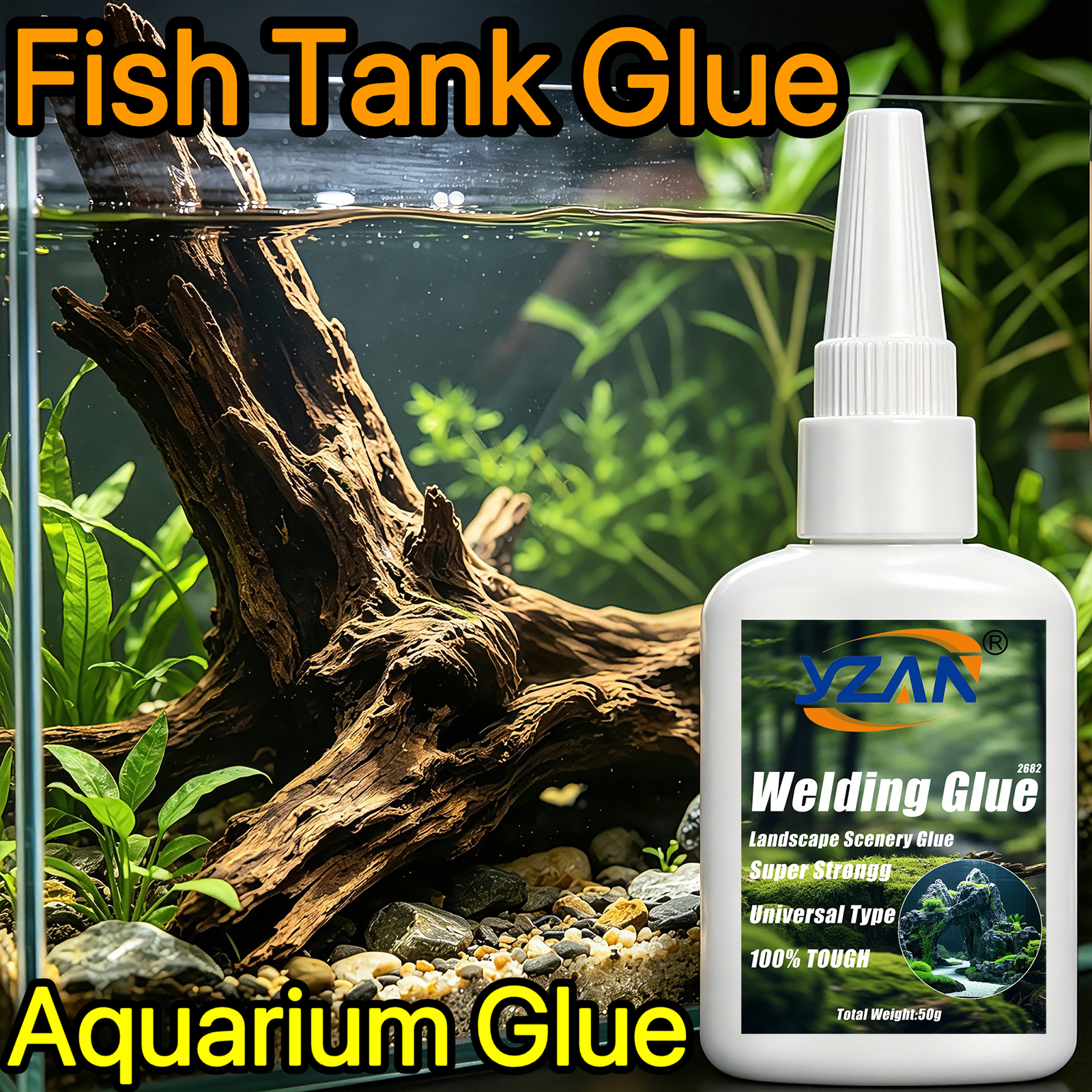 Aquarium Glue Fish Tank Glue Q - Aquarium Plant Glue Gel 리뷰 및 가격