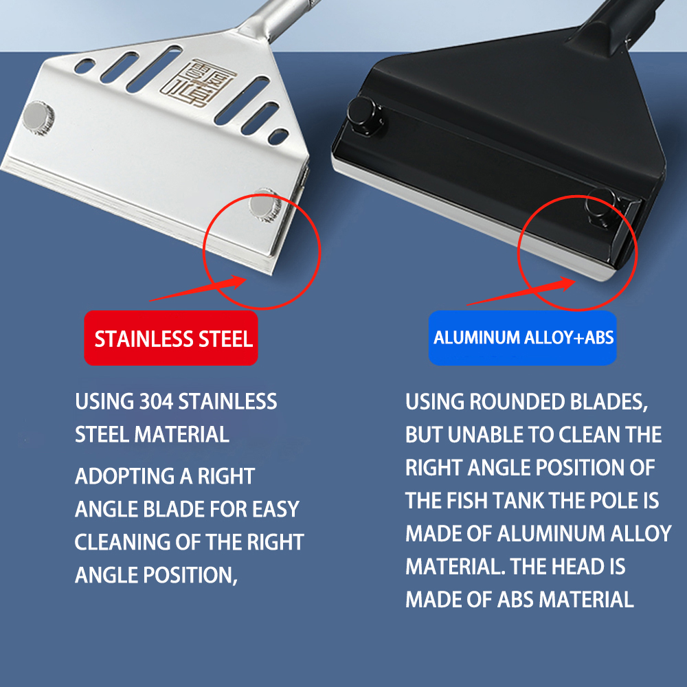 Aquarium Stainless Steel Fish  - Planted Aquarium Algae Remover 리뷰 및 가격