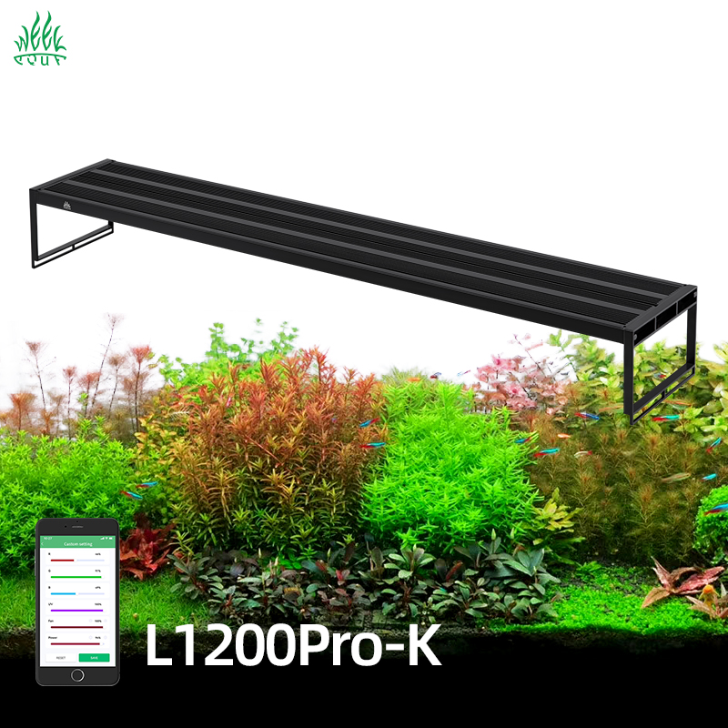 WEEKAQUA L1200K Pro 120CM APP  - Planted Aquarium Cycling 리뷰 및 가격