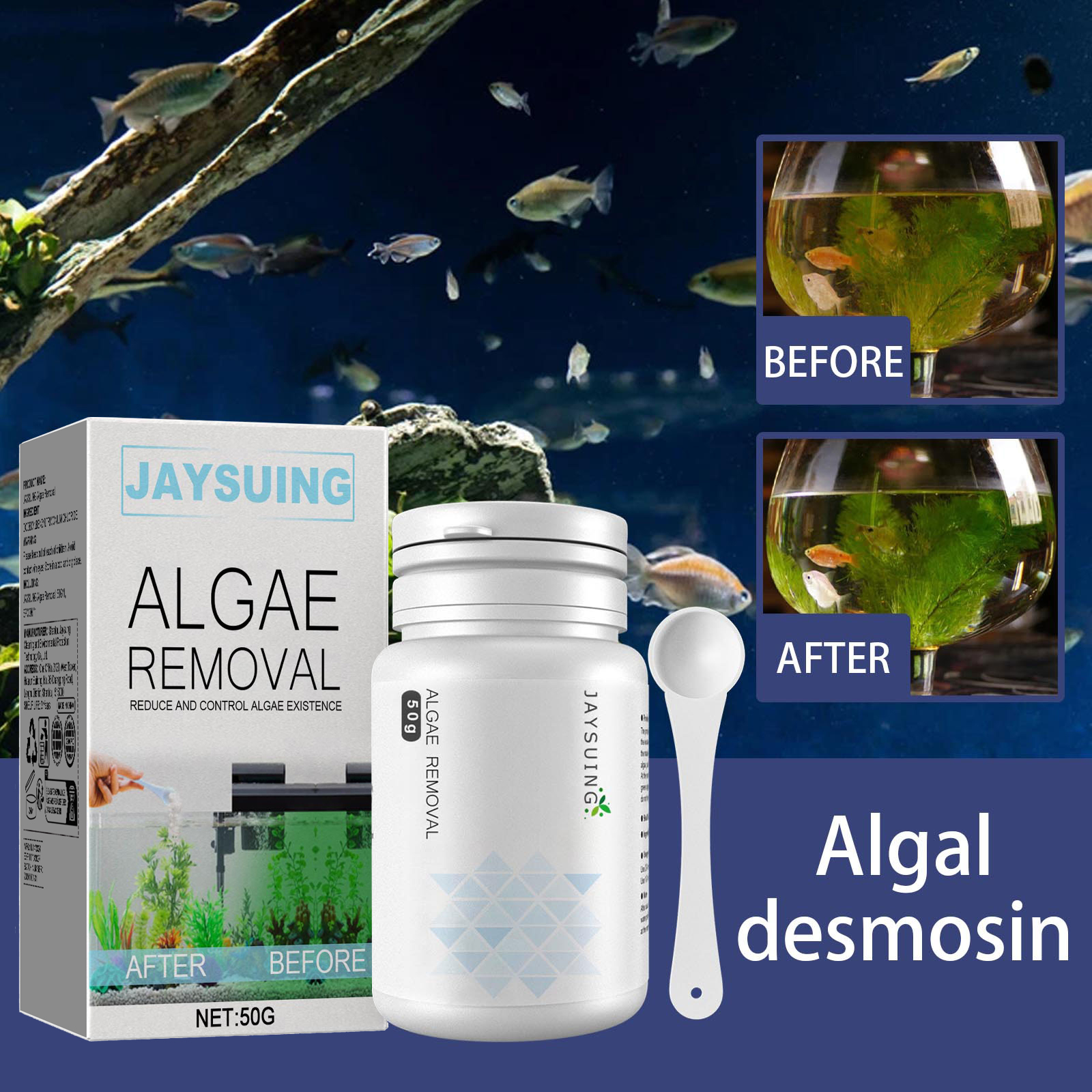 Algae and moss remover; green  - Planted Aquarium Algae Remover 리뷰 및 가격