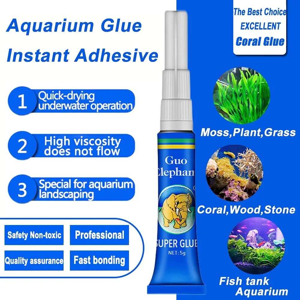 Fish Tank Landscaping Moss Glu - Aquarium Plant Glue Gel 리뷰 및 가격
