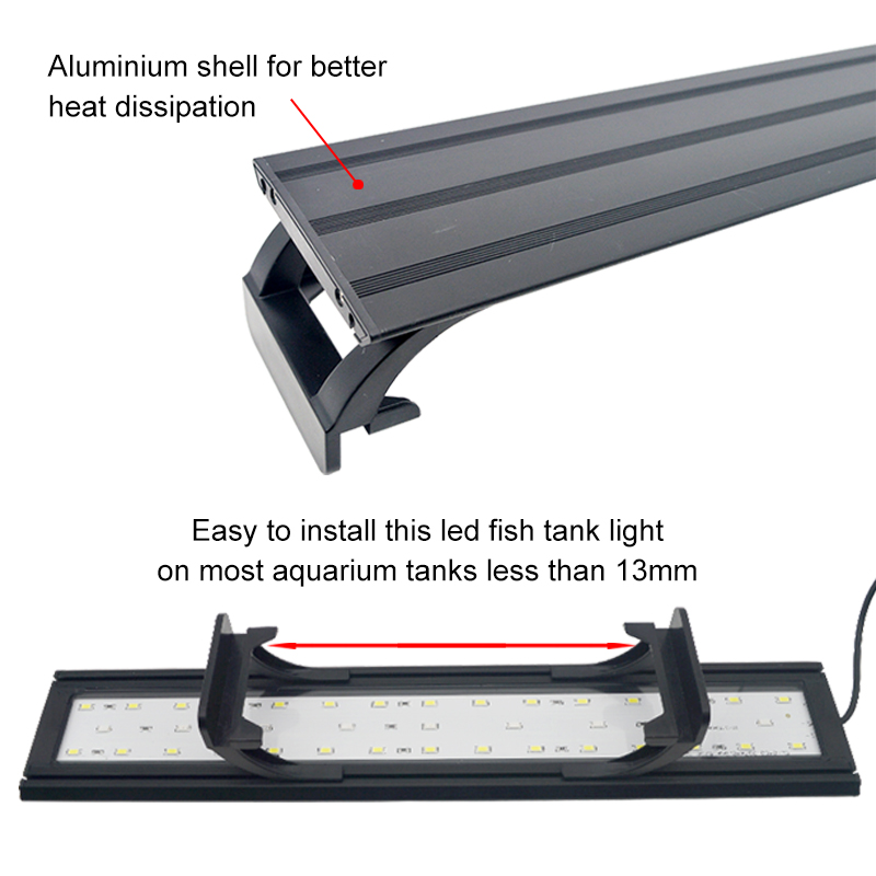 Aquarium LED Light for 16-64CM - Aquarium Plant Display 리뷰 및 가격
