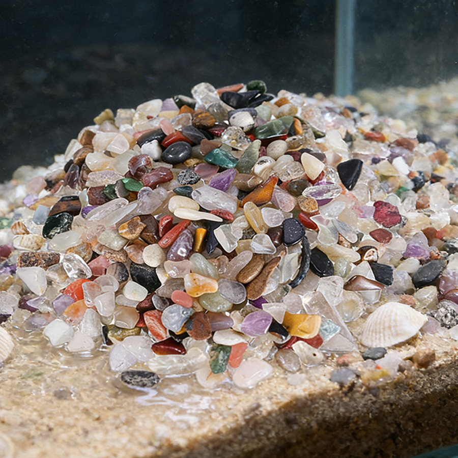 100g Mixed Color Gravels Stone - Aquarium Plant Gravel 리뷰 및 가격