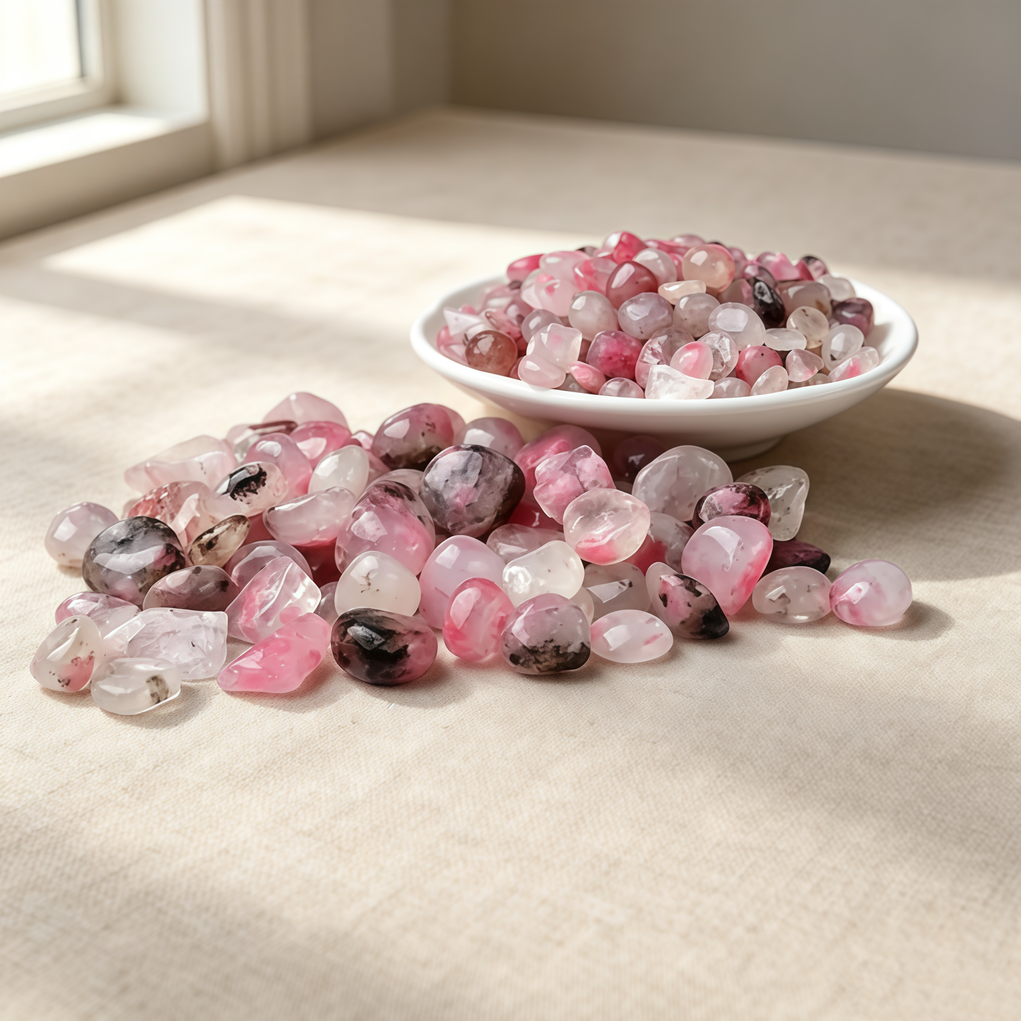 Natural Pink Rhodonite Crystal - Planted Aquarium Supplies 리뷰 및 가격