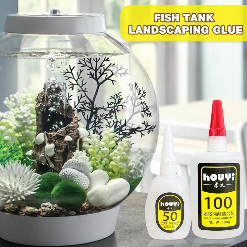 50/100g Fish Tank Landscaping  - Aquarium Plant Glue Gel 리뷰 및 가격