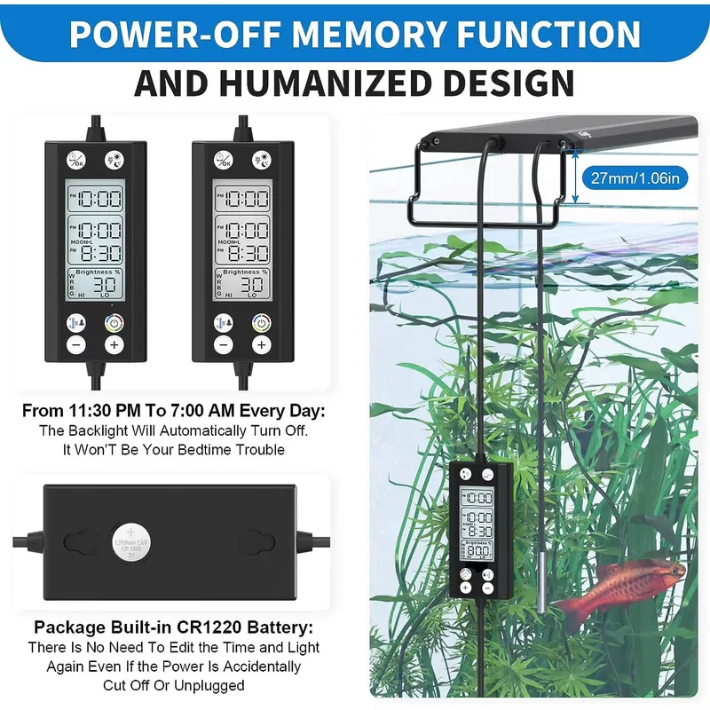 SIROKA 24/7 Programmable Aquar - Planted Aquarium Cycling 리뷰 및 가격
