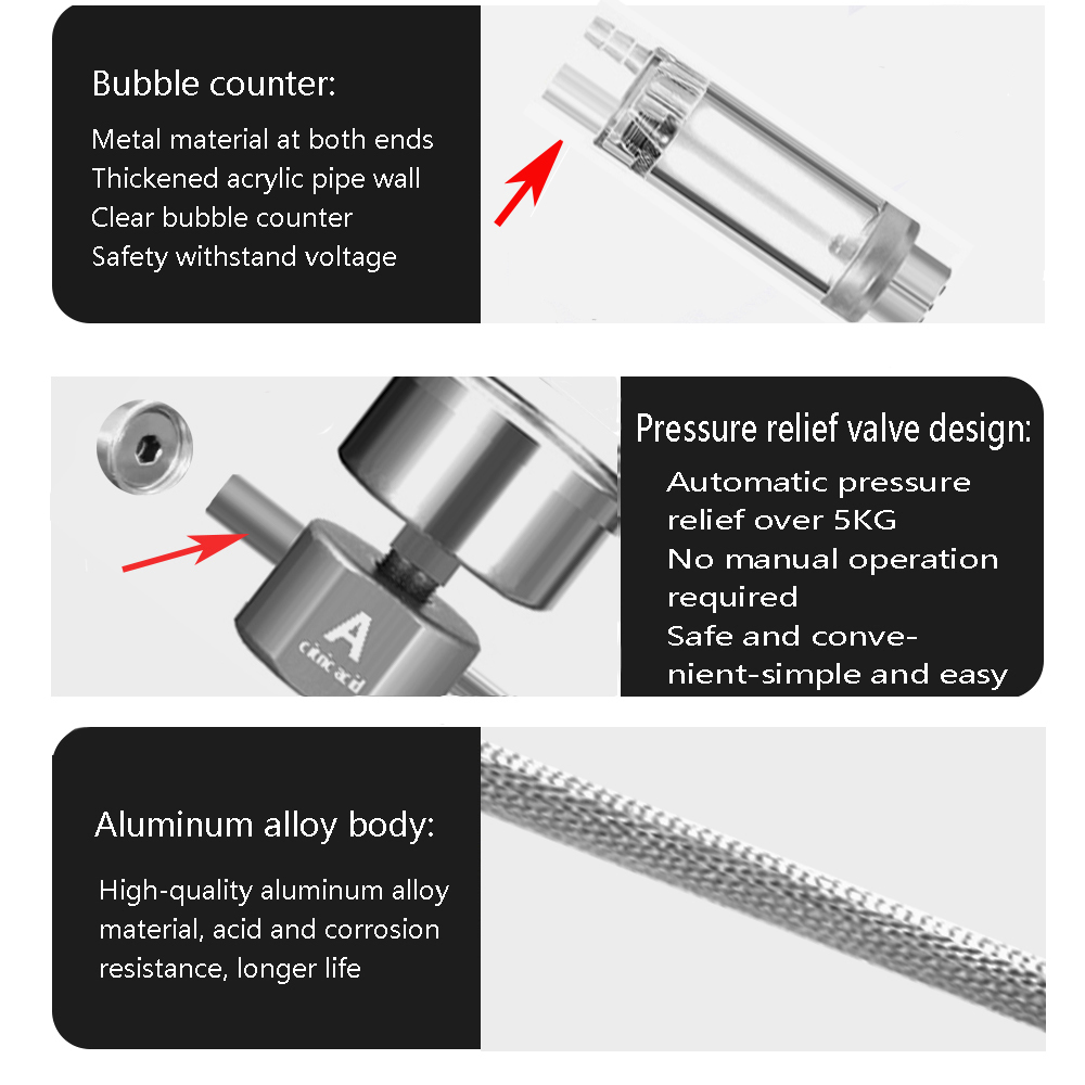 Aquarium DIY CO2 Reactor Gener - Planted Aquarium Co2 System 리뷰 및 가격