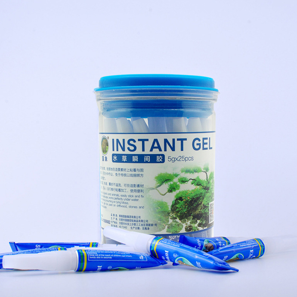 20-5Pcs Fish Tank Landscaping  - Aquarium Plant Glue Gel 리뷰 및 가격