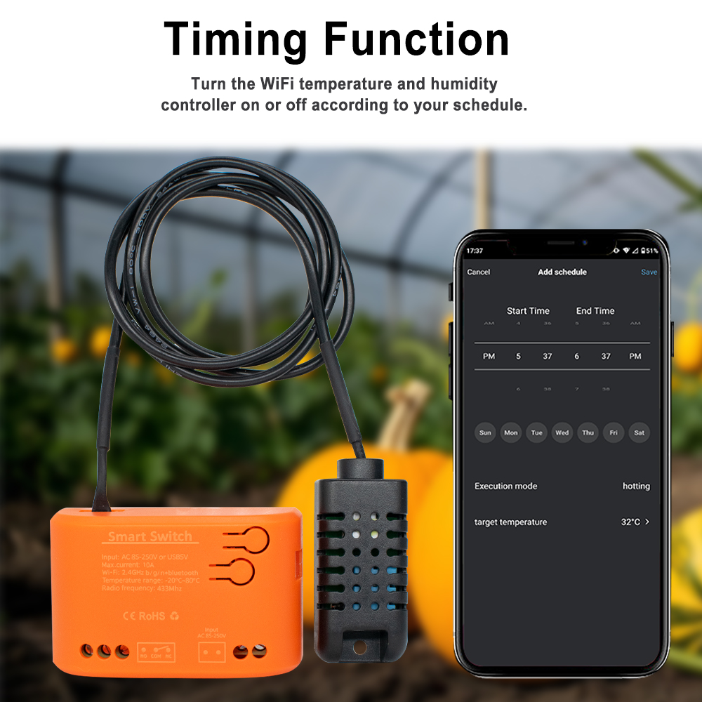 Tuya WiFi Temperature Humidity - Planted Aquarium Supplies 리뷰 및 가격