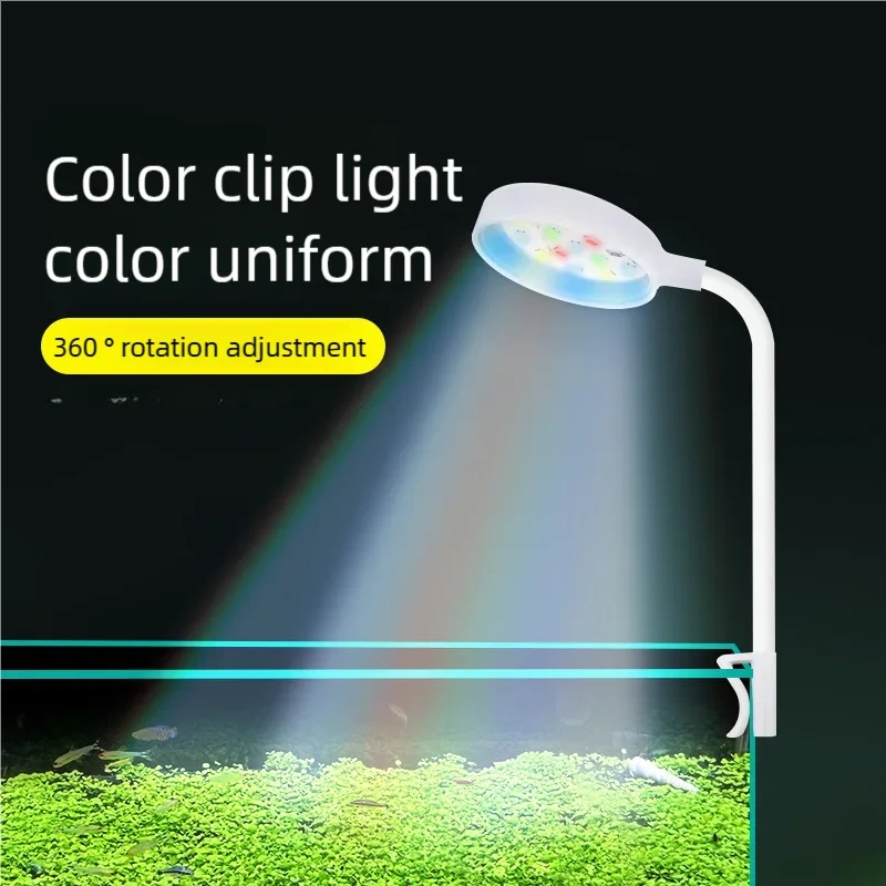 3W LED Clip-On Aquarium Light  - Aquarium Plant Display 리뷰 및 가격