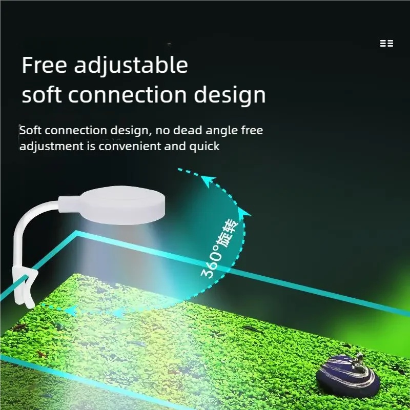 3W LED Clip-On Aquarium Light  - Aquarium Plant Display 리뷰 및 가격