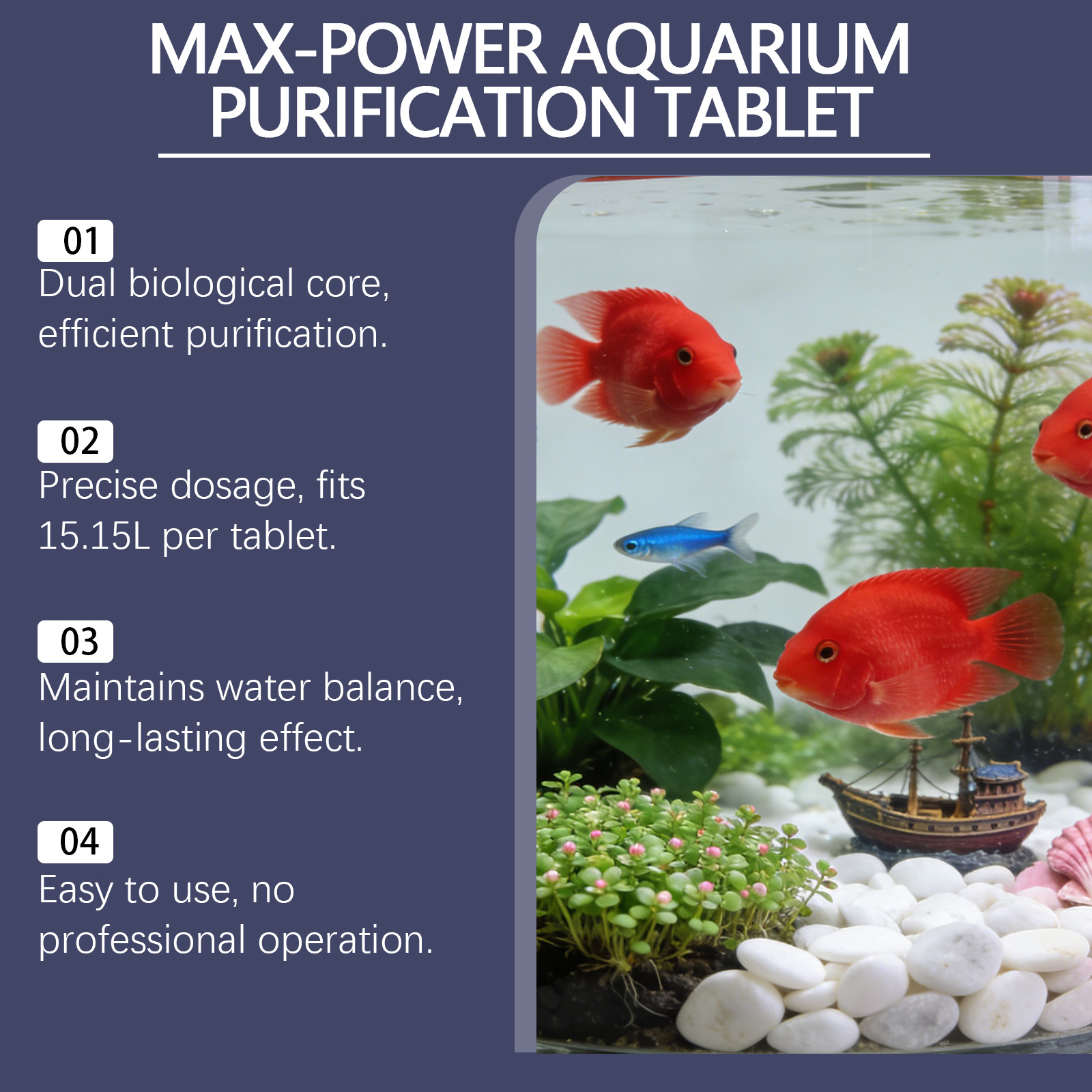 Algae Remover Tablets for Aqua - Planted Aquarium Algae Remover 리뷰 및 가격