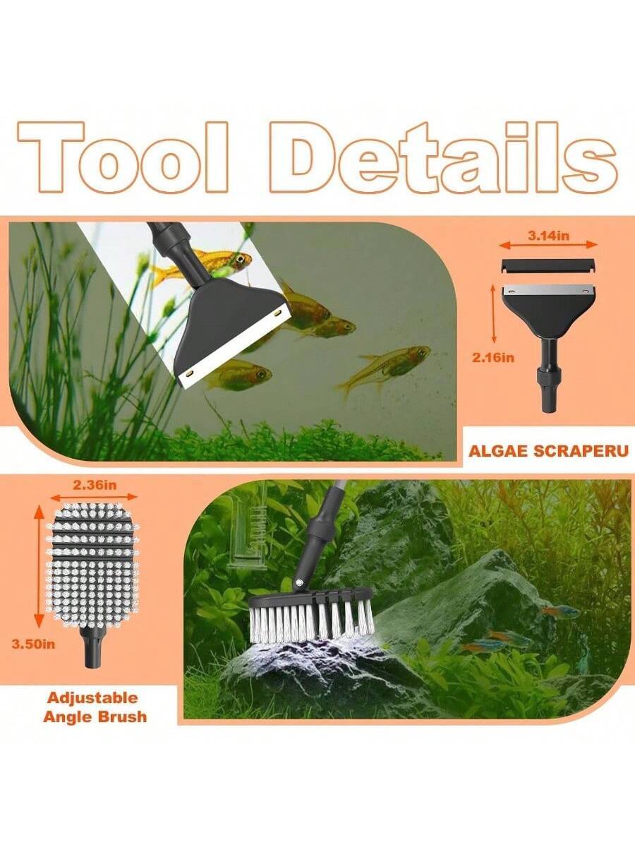 - In - 1 Aquarium Cleaning, Fi - Aquarium Plant Gravel 리뷰 및 가격