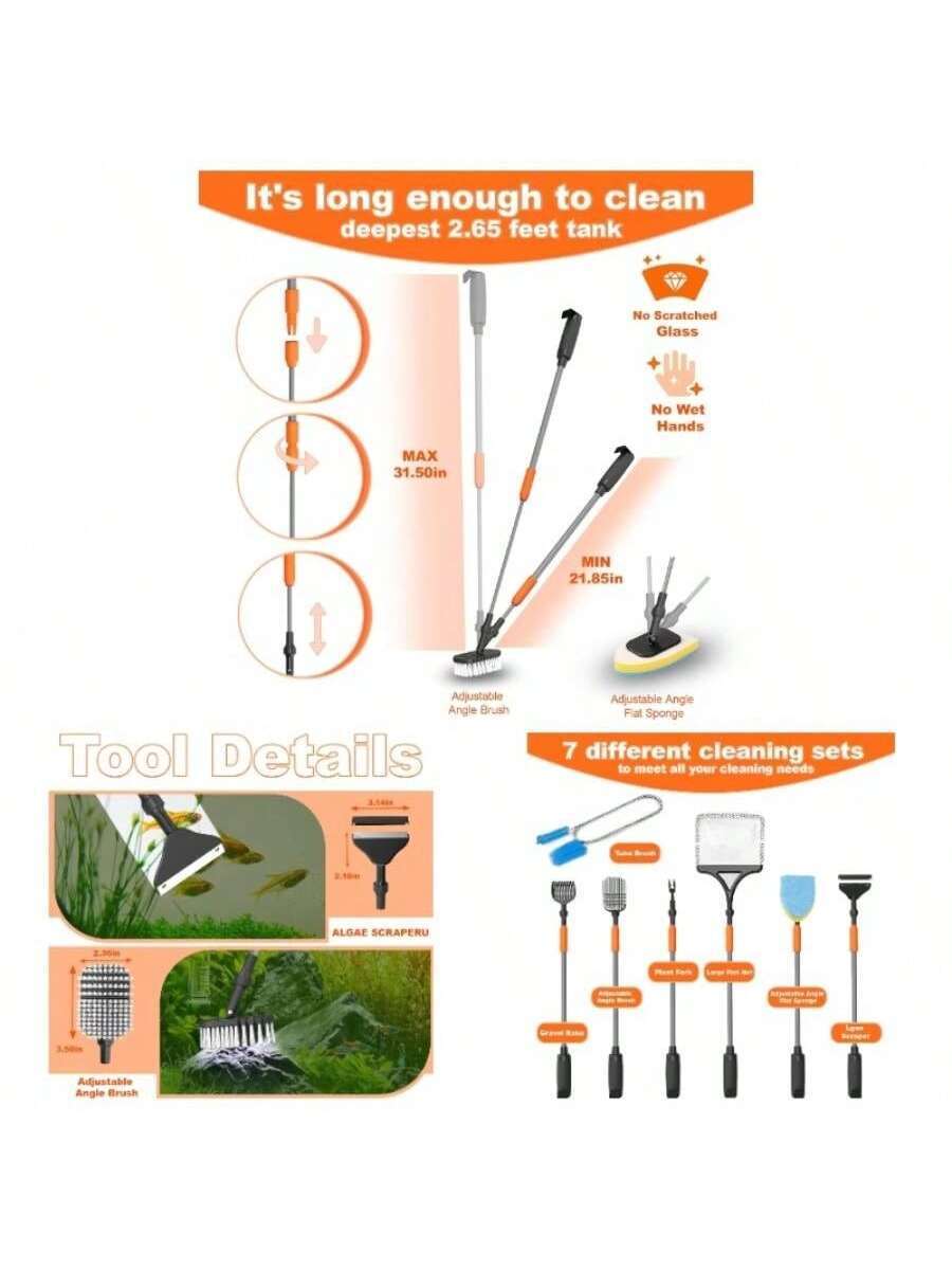 - In - 1 Aquarium Cleaning, Fi - Aquarium Plant Gravel 리뷰 및 가격