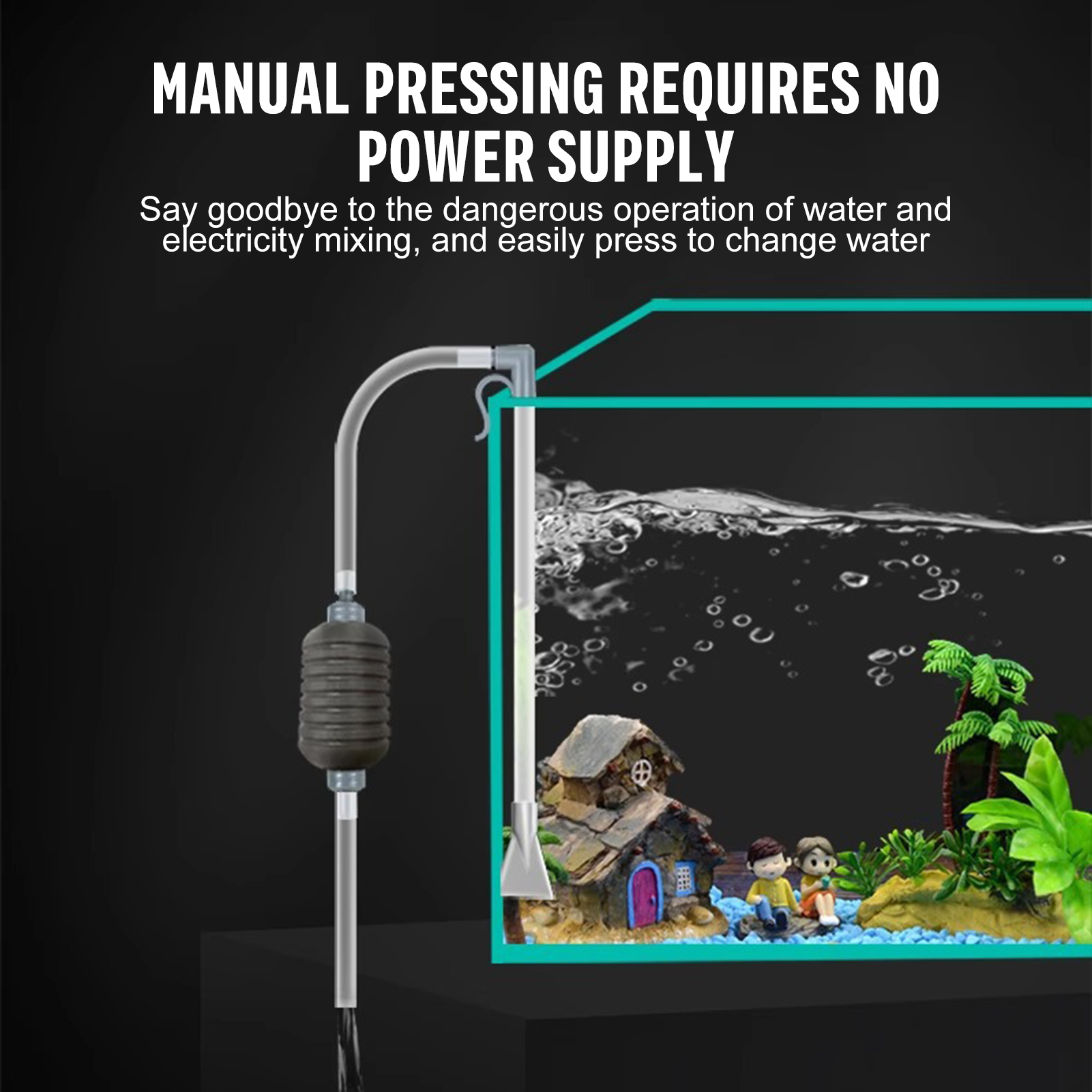 Aquarium Water Changer Siphon  - Aquarium Plant Gravel 리뷰 및 가격